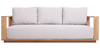 brie 3 seater sofa