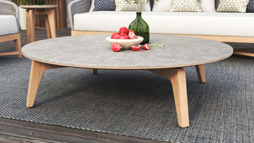 dorus round coffee table
