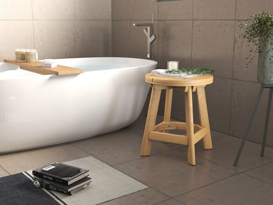 metric bathroom stool