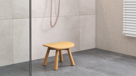 noir shaving stool