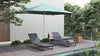ocean rectangular umbrella