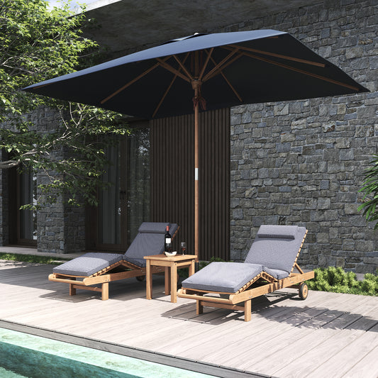 ocean rectangular umbrella