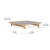 raul low coffee table