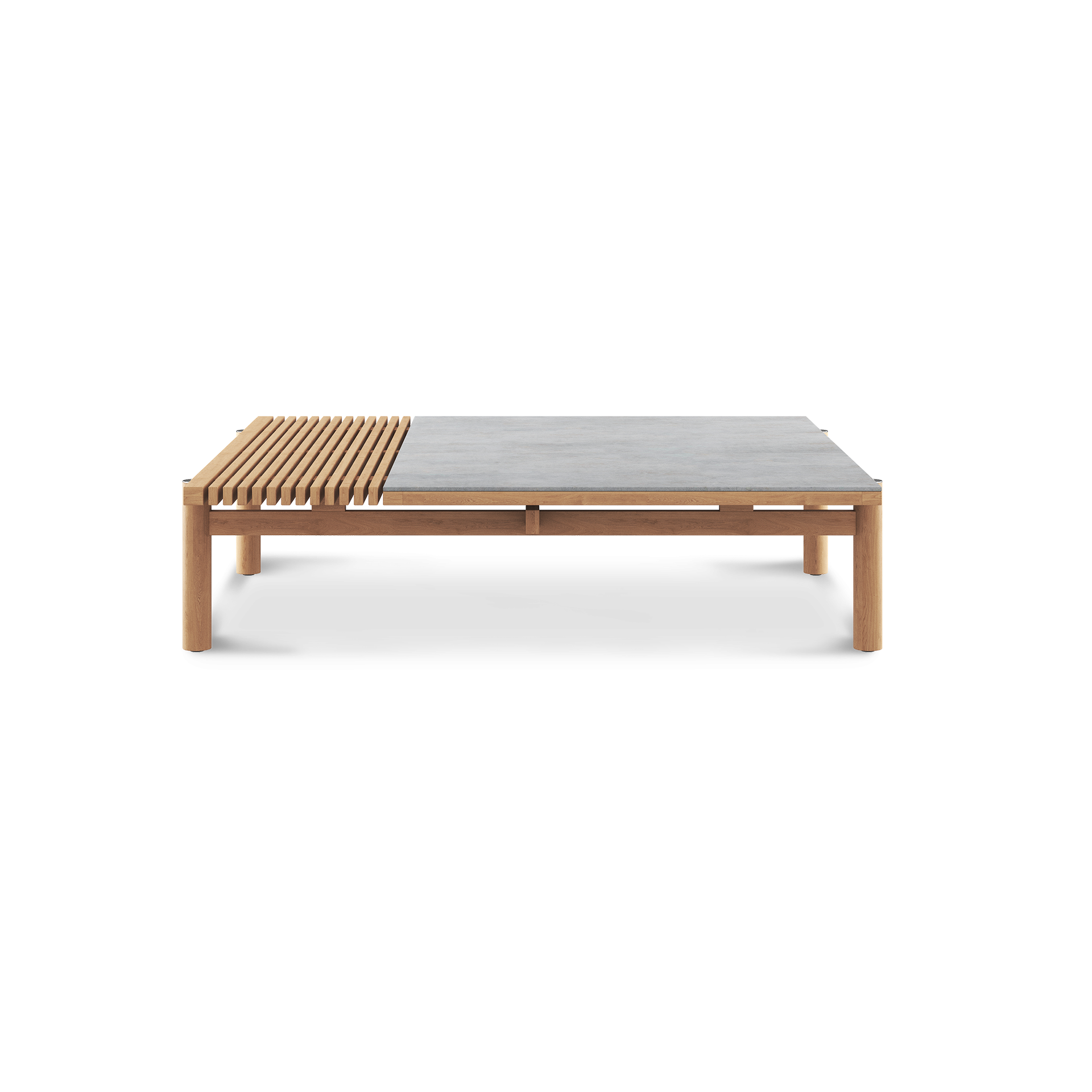 Raul Square Coffee Table 120 cm Ceramic Top
