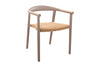 manhattan alu dining chair teak arm