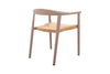 manhattan alu dining chair teak arm