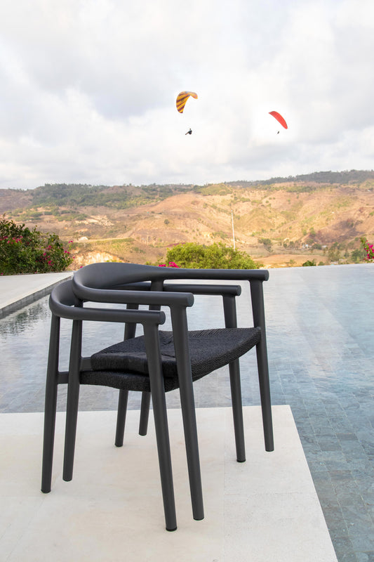 manhattan alu dining chair