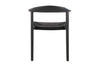 manhattan alu dining chair teak arm