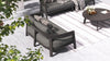 vento alu 2 seater sofa