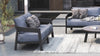 vento alu 2 seater sofa
