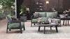 vento alu 2 seater sofa