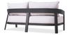 vento alu 2 seater sofa