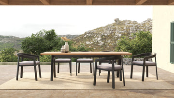 vento alu dining chair