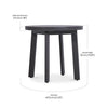 vento round side table