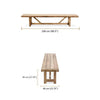 vinegard bench