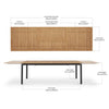 ara extension dining table