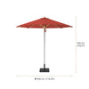 ocean round umbrella