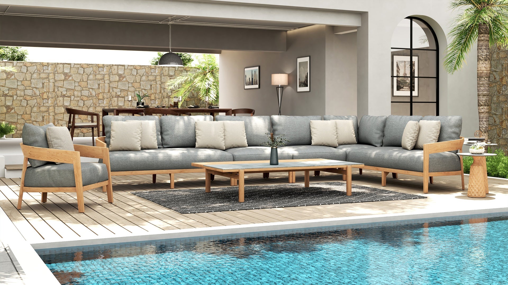 Vento Modular 2 Seater Right Arm